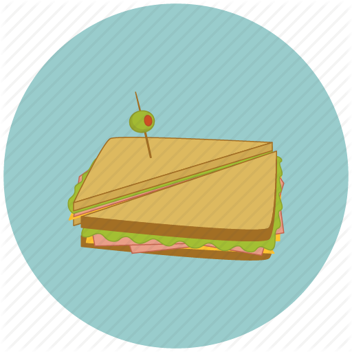 Food, Sandwich Icon