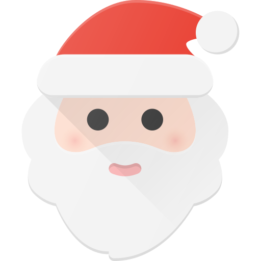 Santa, Claus, Christmas Icon Free Of Christmas Flat