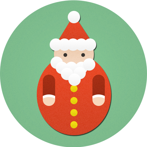 Santa, Santa Claus, Christmas Icon