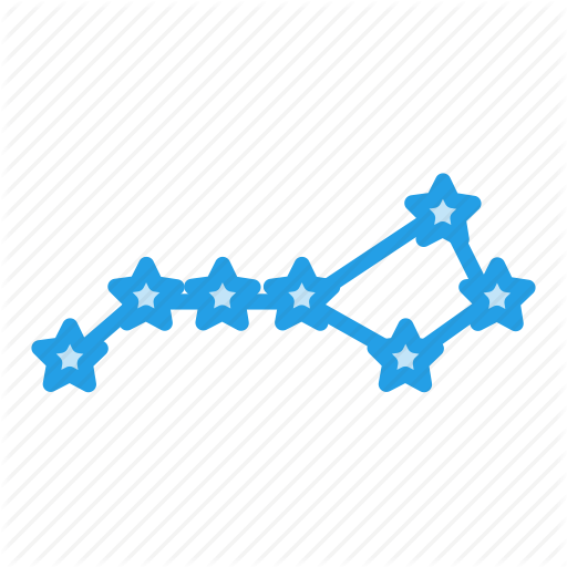 Astrology, Galaxy, Pattern, Saptrishi, Space, Star, Universe Icon