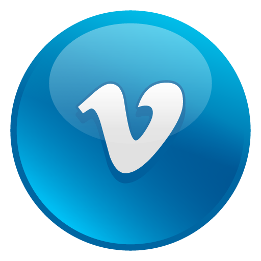 Vimeo Icon Glossy Social Iconset Social Media Icons