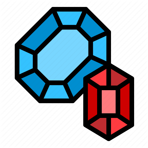 Fashion, Gem, Gemtone, Jewel, Jewelry, Sapphire Icon