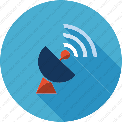 Download Satellite,dish,network,radio,space Icon Inventicons