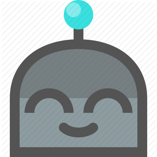 Emoji, Robot, Satisfied Icon