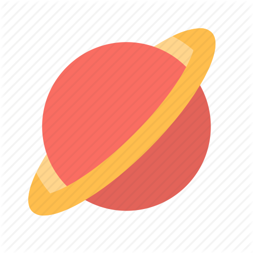 Planet, Saturn Icon