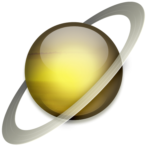 Saturn Icon Solar System Iconset Dan Wiersema