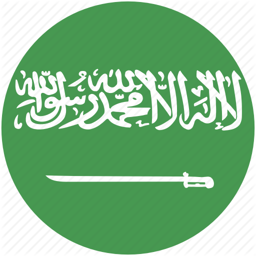 Arabia, Circle, Flag, Saudi Icon
