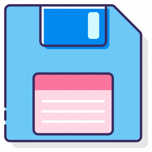Disk, Floppy, Floppy Disk, Save, Save As Icon