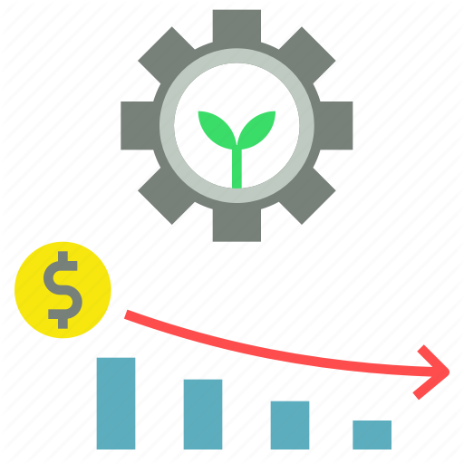 Agriculture, Cost, Lower, Production, Save Icon