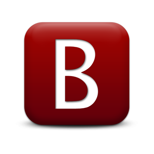 Excelent Letter B Save Icon Format