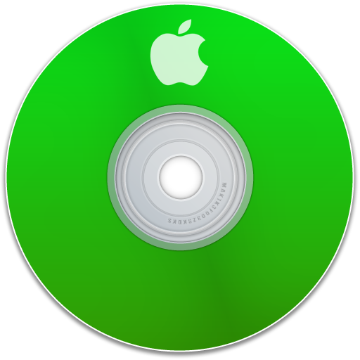 Green, Cd, Disc, Dvd, Disk, Save Icon Extreme Media Icon Sets