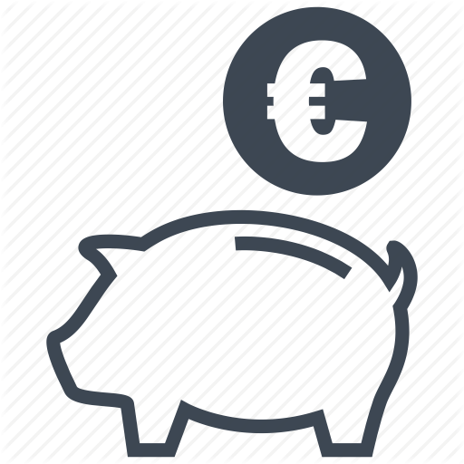 Coin, Euro, Guardar, Invest, Pig, Save, Save Money, Saving Icon
