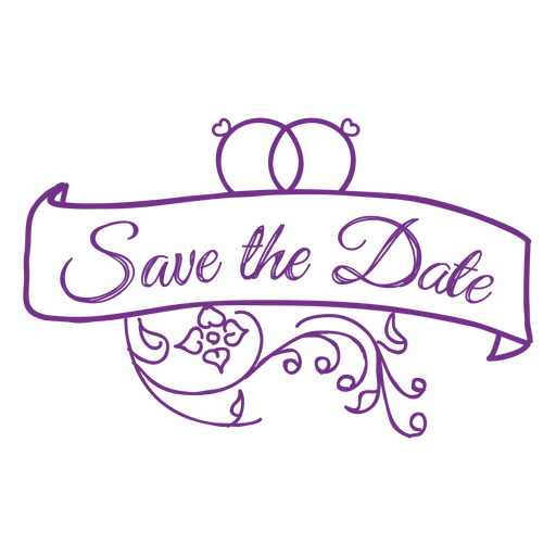 Save The Date Badge