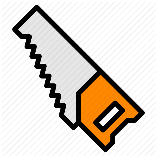 Hand, Saw Icon