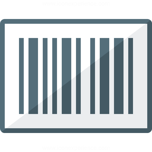 Iconexperience G Collection Barcode Icon