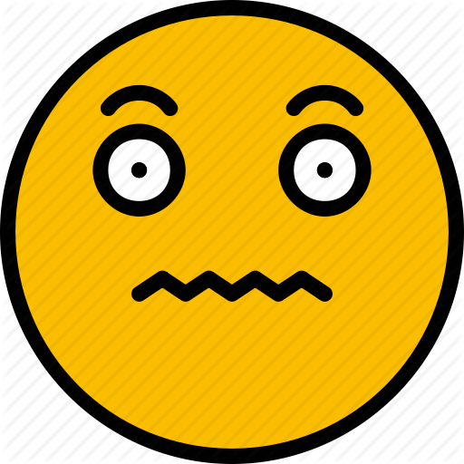 Emoji, Emoticons, Face, Scared Icon