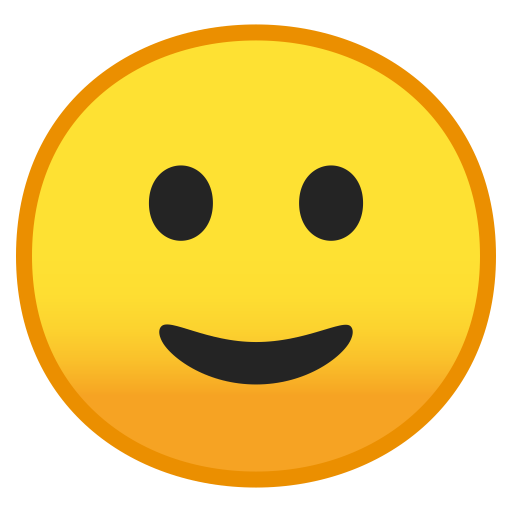 Slightly Smiling Face Icon Noto Emoji Smileys Iconset Google