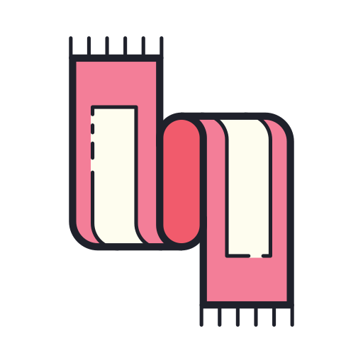 Scarf Icon Free Of Merry Holidays