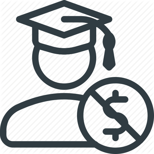 Education, Graduation, Money, Scholarship, School Icon