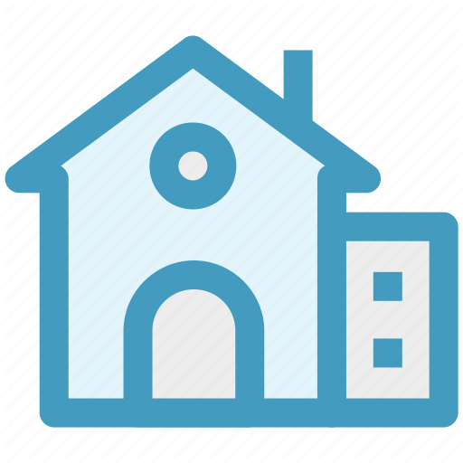 Building, Home, House, Property, Rent, School Icon
