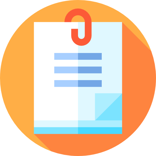 Attach, Education, Attachment, Notes, School Material, Tool Icon