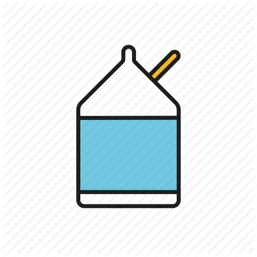 Box, Carton, Drink, Education, Lunch, Milk, School Icon