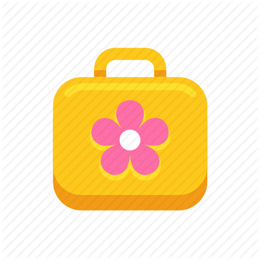 Box, Cute, Flower, Lunch, Lunchbox, School, Yellow Icon