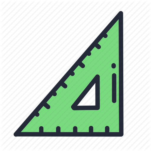 Education, Educational, Math, Measure, Ruler, School, Supplies Icon