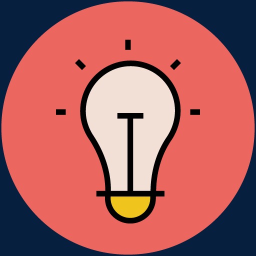 Cartoon School Icons Learning Materials,lightbulb, Learning