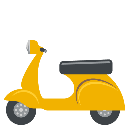 Motor Scooter Emoji Vector Icon Free Download Vector Logos Art