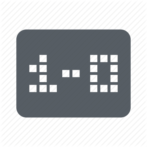 Game, Goal, Scoreboard, Sport Icon