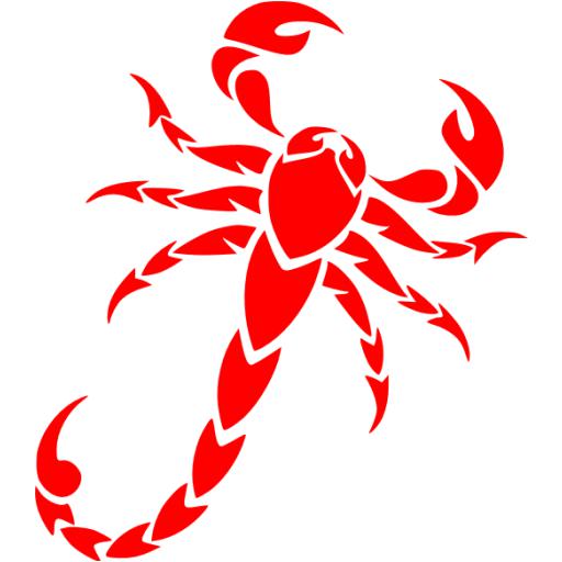 Red Scorpion Icon
