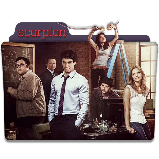 Scorpion Tv Series Folder Icon