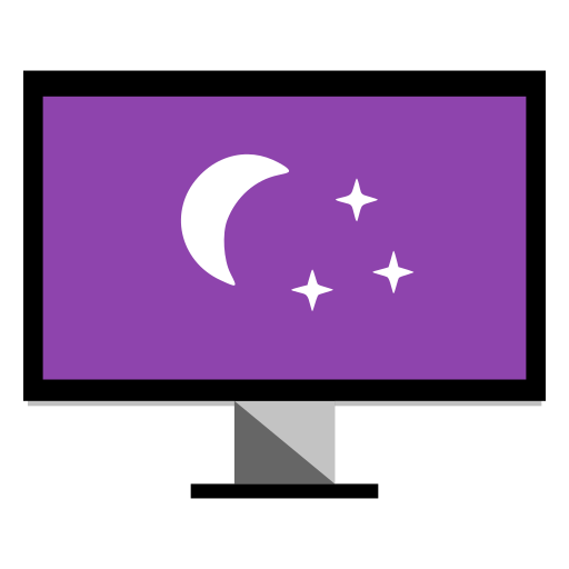Preferences, Desktop, Screensaver Icon Free Of Super Flat Remix