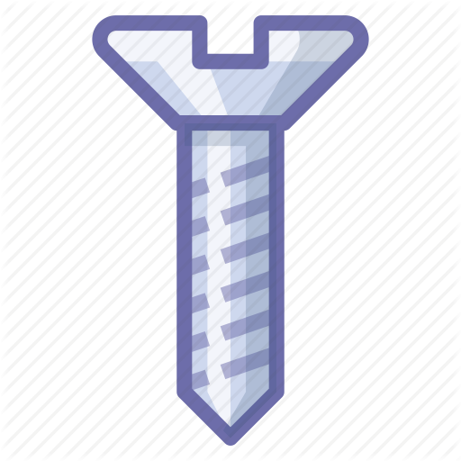 Pin, Screw Icon