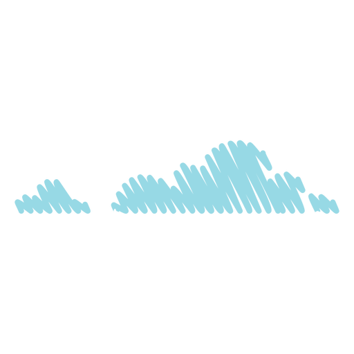 Clouds Scribble Icon