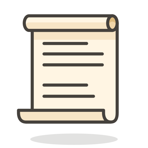 Scroll Icon Free Of Free Vector Emoji