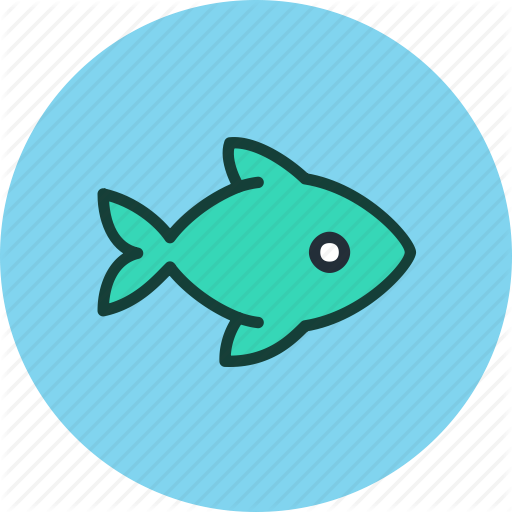 Animal, Fish, Food, Seafood Icon