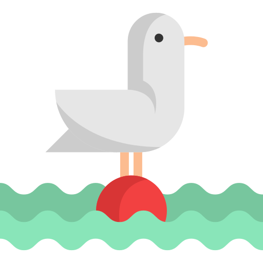 Seagull Fauna Png Icon