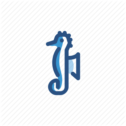 Animal, Seahorse Icon