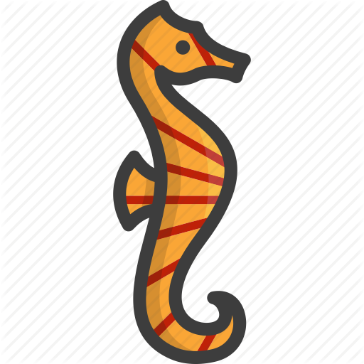 Fish, Horse, Sea, Seahorse Icon