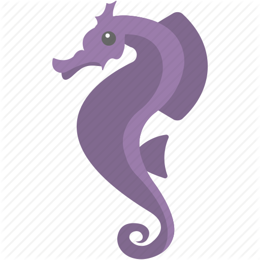 Fish, Sea Animal, Sea Life, Seahorse, Wild Animal Icon