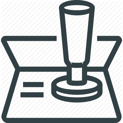 Certify, Document, Official, Passport, Seal, Stamp Icon