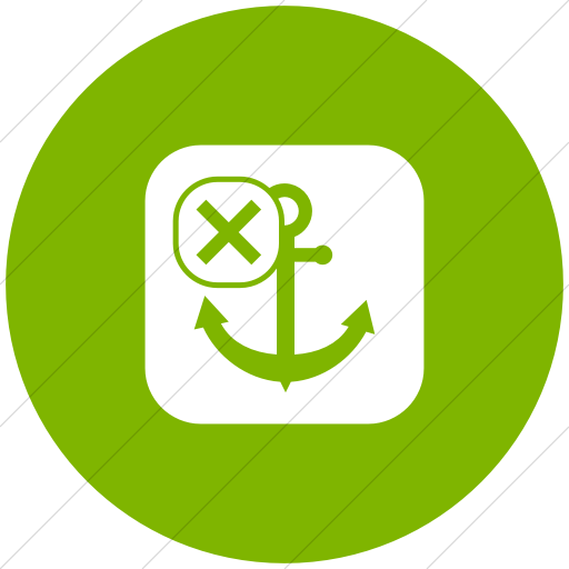 Flat Circle White On Green Ocha Humanitarians Inverse