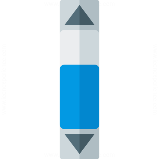 Iconexperience G Collection Scroll Bar Vertical Icon