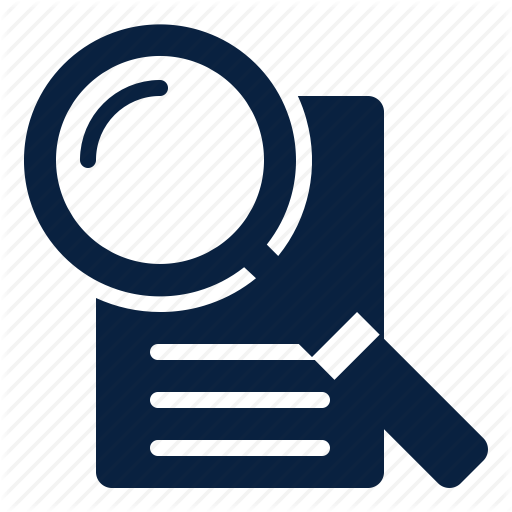 Document, Find, Magnifier, Search Icon