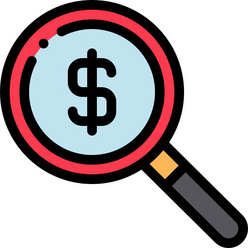 Glass, Magnifying, Magnifying, Glass, Search Icon Free Of Banking