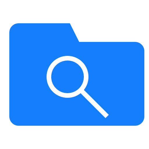 Folder, Search Icon