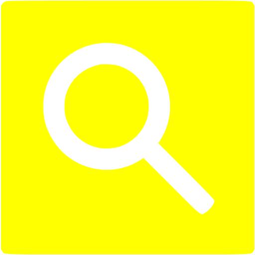 Search Icon Yellow