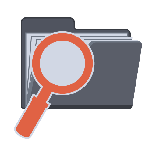 Search Folder Icon Flat Folder Iconset Pelfusion